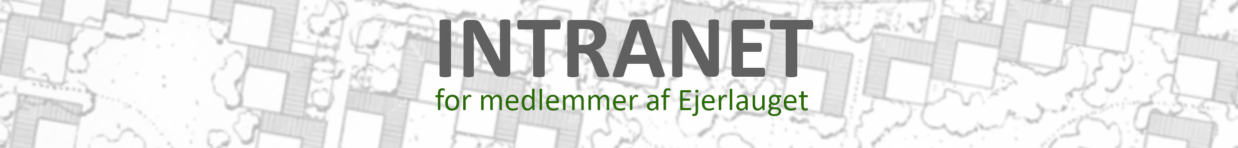 Intranet for medlemmer af Ejerlauget Logo